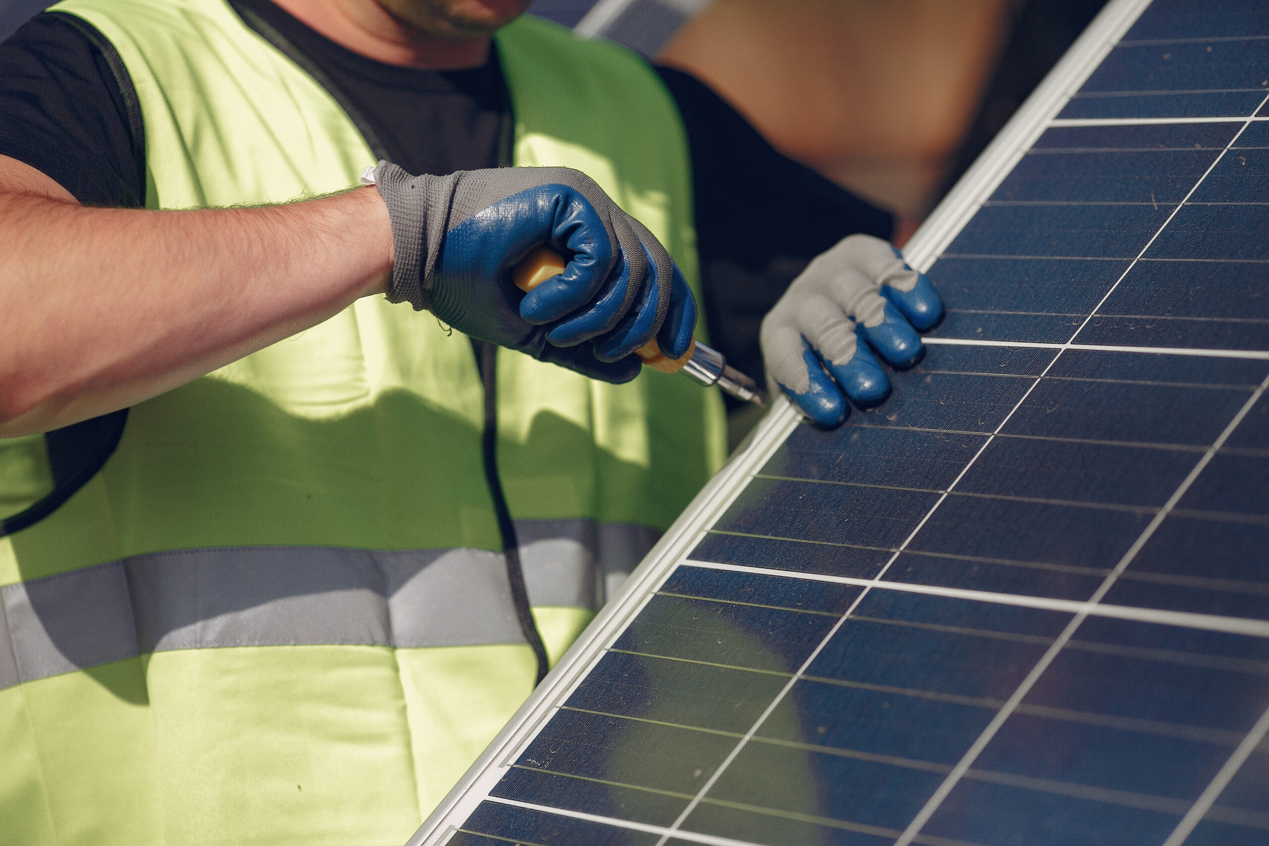 solar panel installation scaled